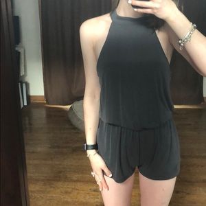 Grey romper